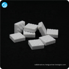 abrasion resistance 95 alumina ceramic tile square parts for promotion